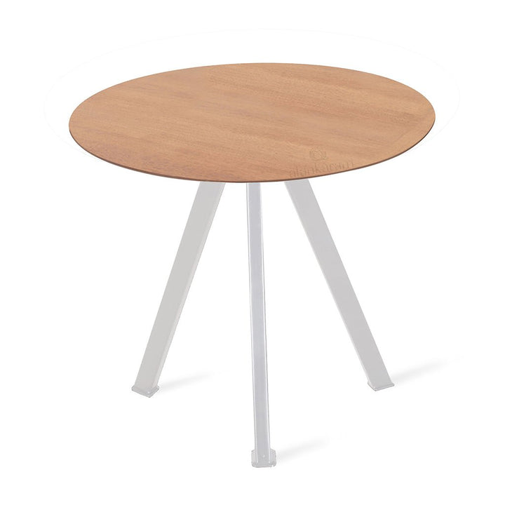 Trio - Metal Table with Solidwood Top