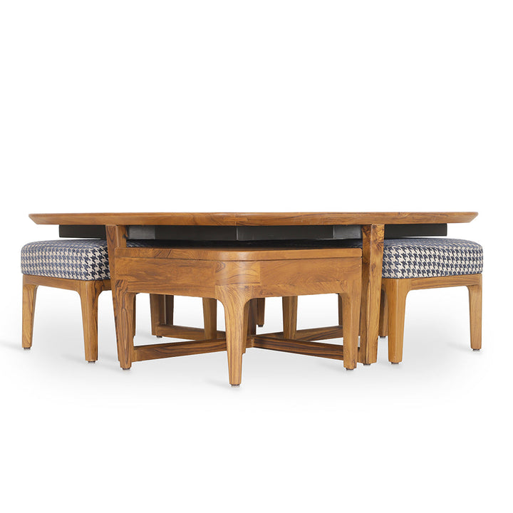 Kiota - Teakwood Nested Center Table