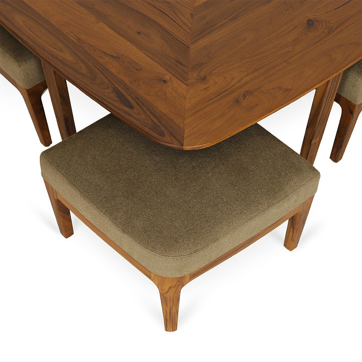 Kiota - Teakwood Nested Center Table - Alankaram