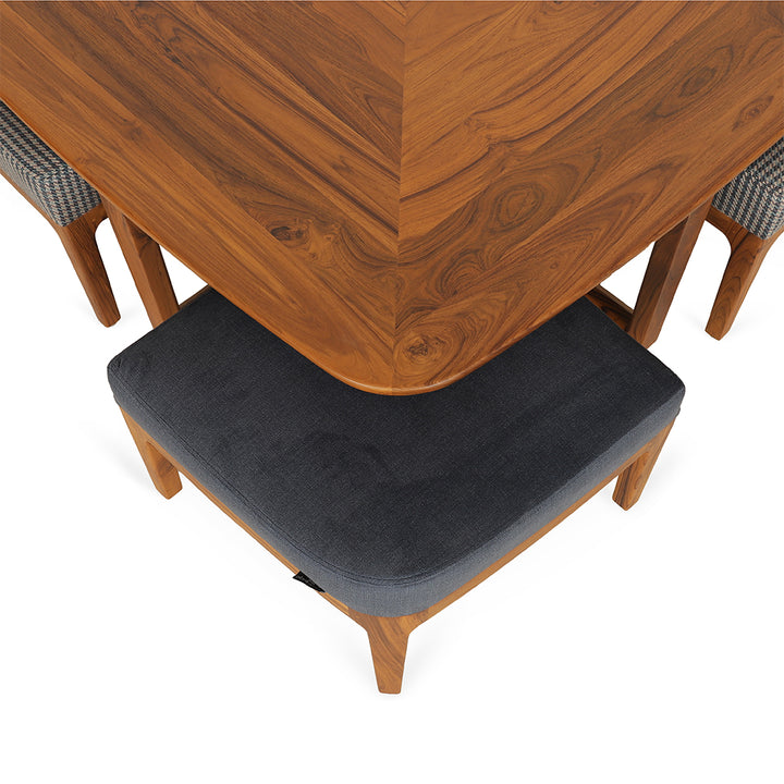 Kiota - Teakwood Nested Center Table - Alankaram