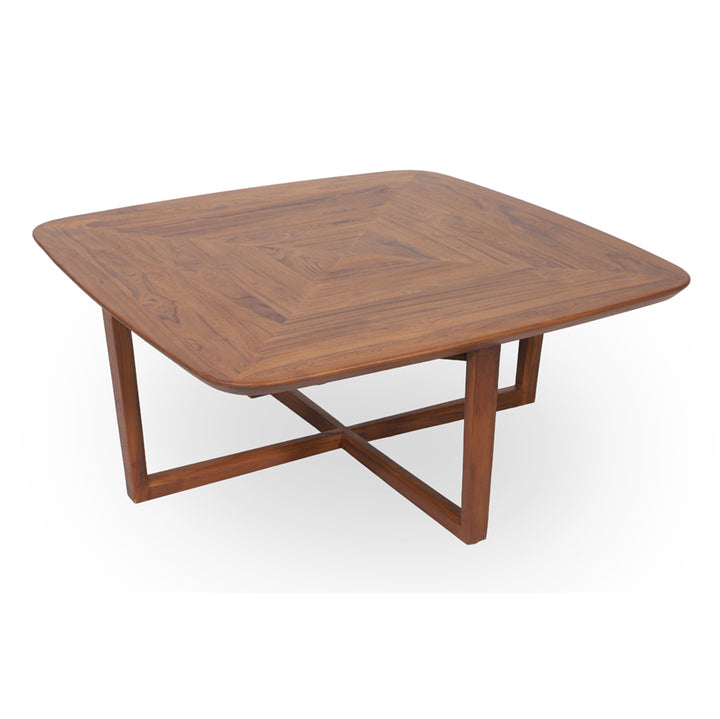 Kiota - Teakwood Nested Center Table - Alankaram