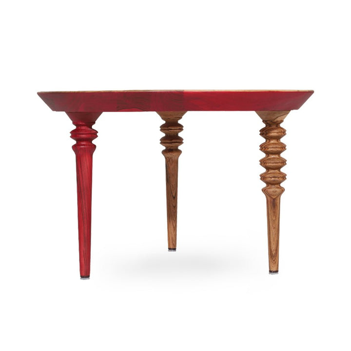 Marami - Table with Handpainted Artwork