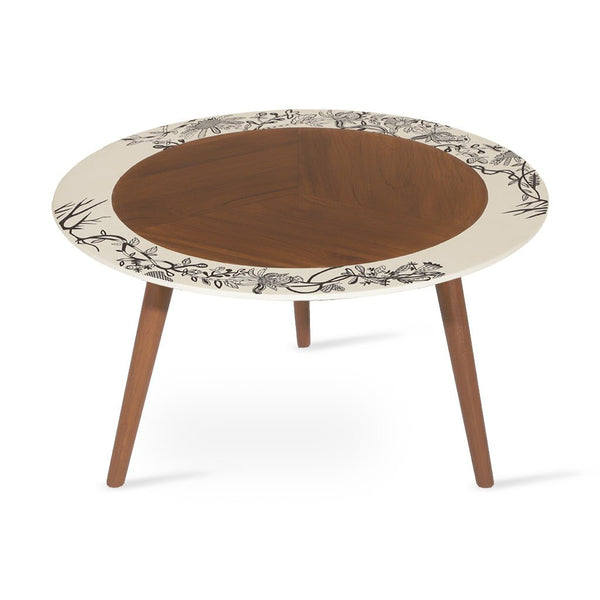 Ptalo - Table with Hand Painted Top