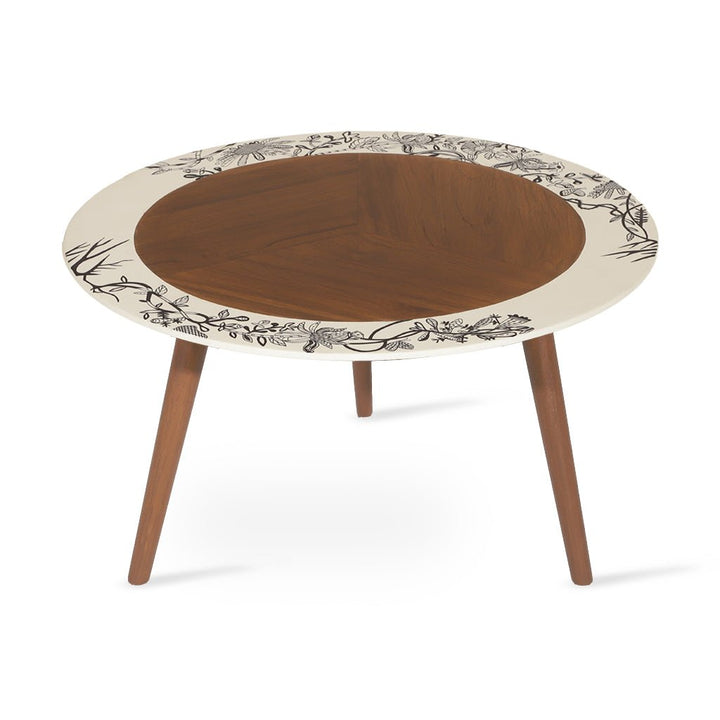 Ptalo - Table with Hand Painted Top