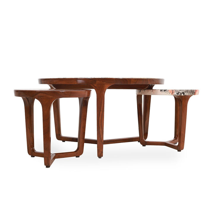 Uchta - Center Table with Artwork