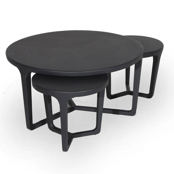 Uchta - Center Table with Black Stain