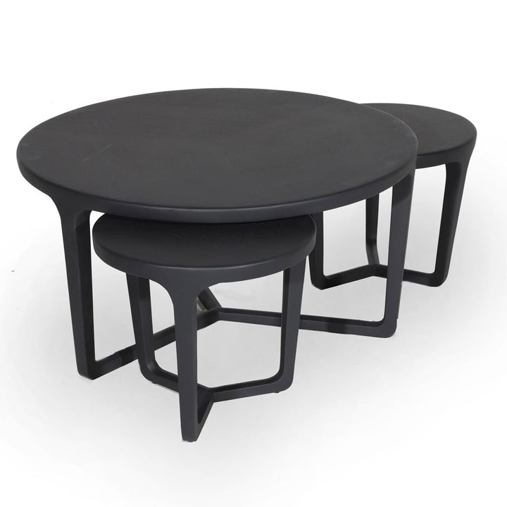 Uchta - Center Table with Black Stain