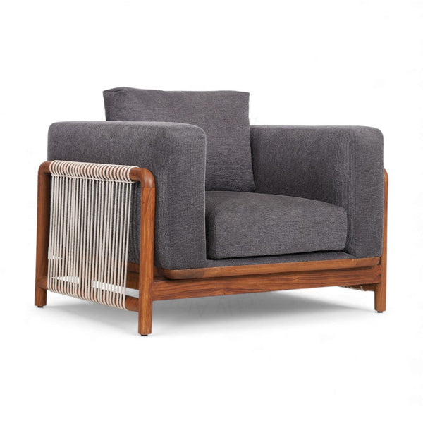 Kaha - Teak Club/Sofa Chair, Club Sofa - Alankaram