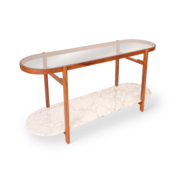 Harmonie - Console with Glass and Quartz