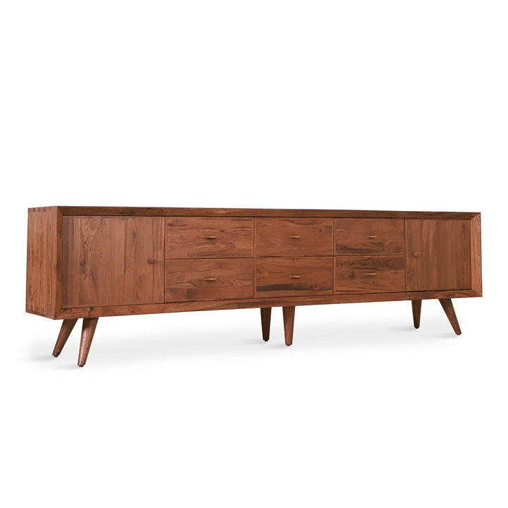 Gurvi - Teakwood Cutlery Unit with Six Drawers