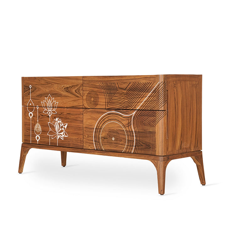 Zen Teakwood Cutlery Unit (Small)