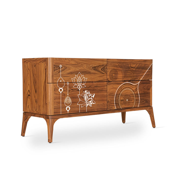 Zen Teakwood Cutlery Unit (Small)