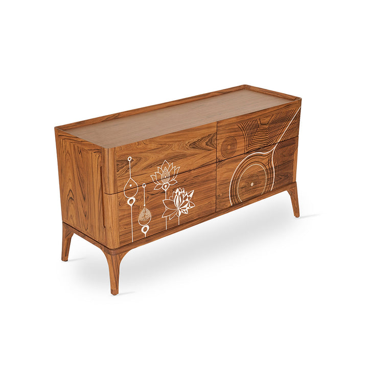 Zen Teakwood Cutlery Unit (Small)