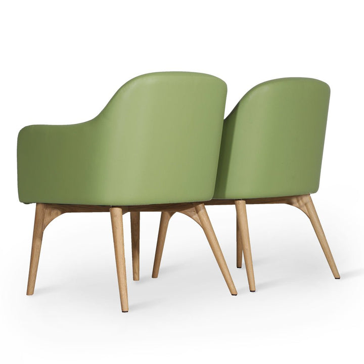 Aavaha - Wooden Legs (Green Leatherette)