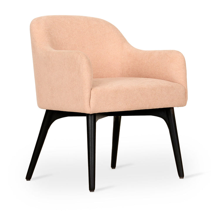 Aavaha - Ash/Oak/Beech legs Dining Chair, Stained, Dining & Study Chairs - Alankaram