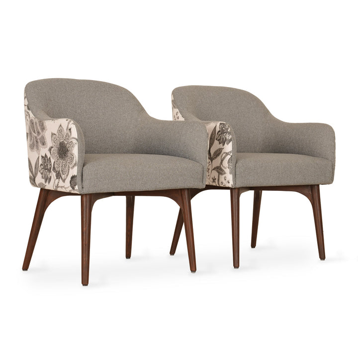 Aavaha - Ash/Oak/Beech legs Dining Chair, Stained, Dining & Study Chairs - Alankaram