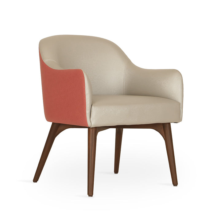 Aavaha - Ash/Oak/Beech legs Dining Chair, Stained, Dining & Study Chairs - Alankaram