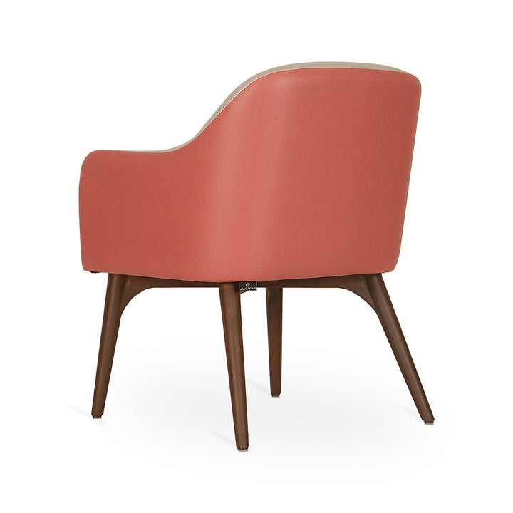 Aavaha - Ash/Oak/Beech legs Dining Chair, Stained, Dining & Study Chairs - Alankaram