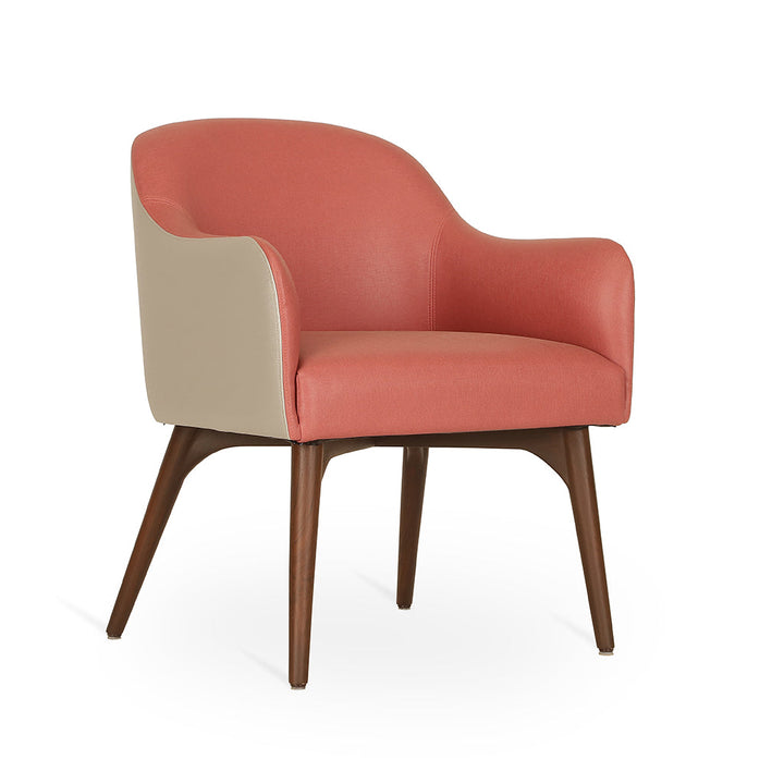 Aavaha - Ash/Oak/Beech legs Dining Chair, Stained, Dining & Study Chairs - Alankaram