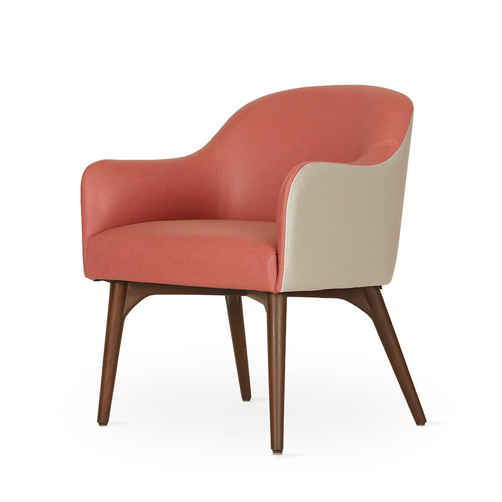 Aavaha - Ash/Oak/Beech legs Dining Chair, Stained, Dining & Study Chairs - Alankaram