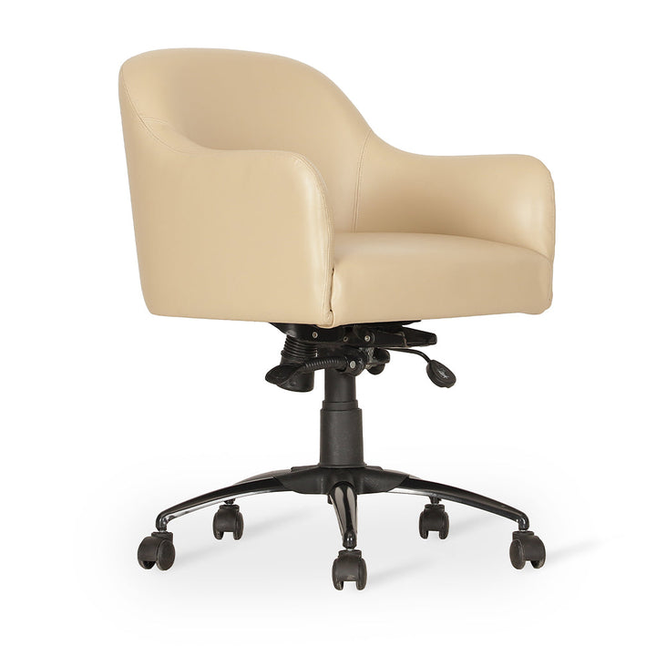 Aavaha - Metal Dining Chair, Castor Base with Swivel, Dining & Study Chairs - Alankaram