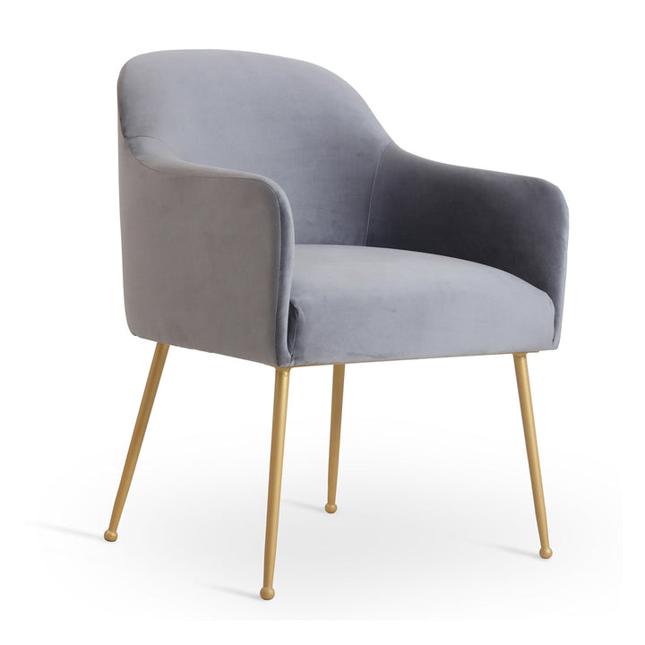 Aavaha - Metal Legs Dining Chair, Dining & Study Chairs - Alankaram