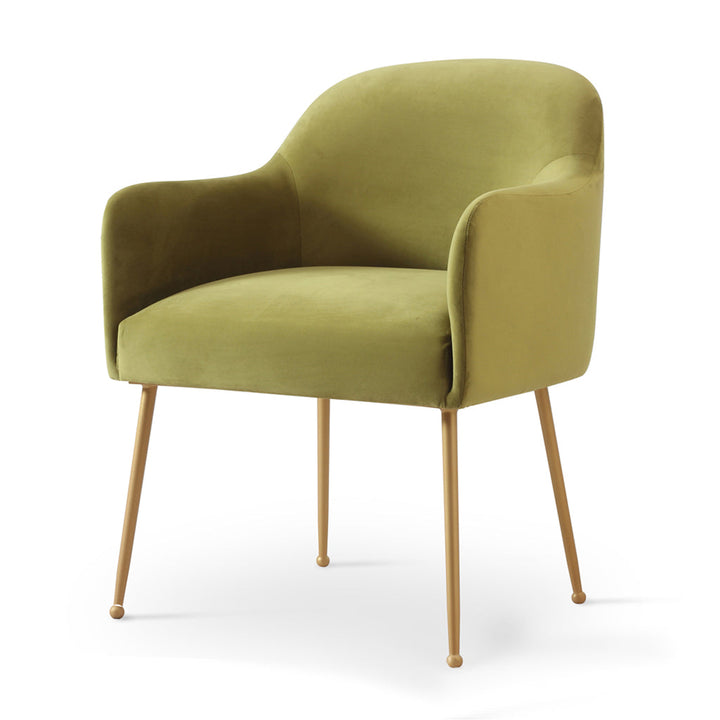 Aavaha - Metal Legs Dining Chair, Dining & Study Chairs - Alankaram