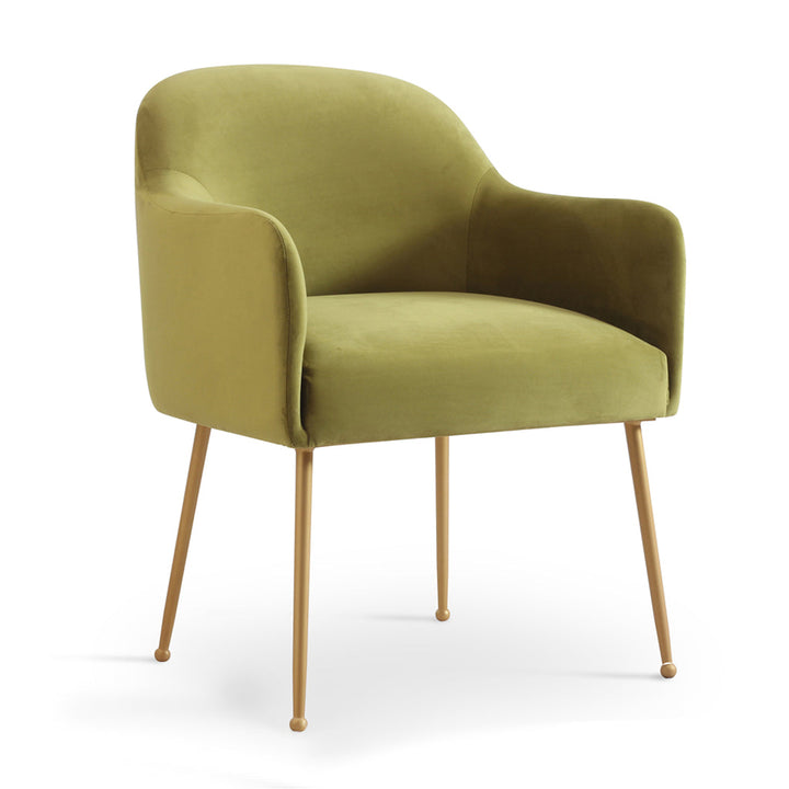 Aavaha - Metal Legs Dining Chair, Dining & Study Chairs - Alankaram