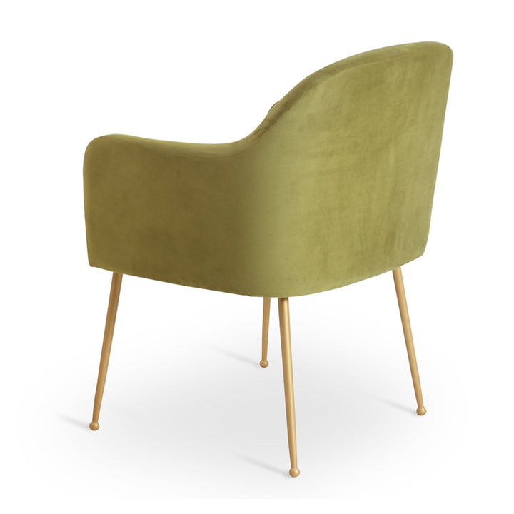 Aavaha - Metal Legs Dining Chair, Dining & Study Chairs - Alankaram