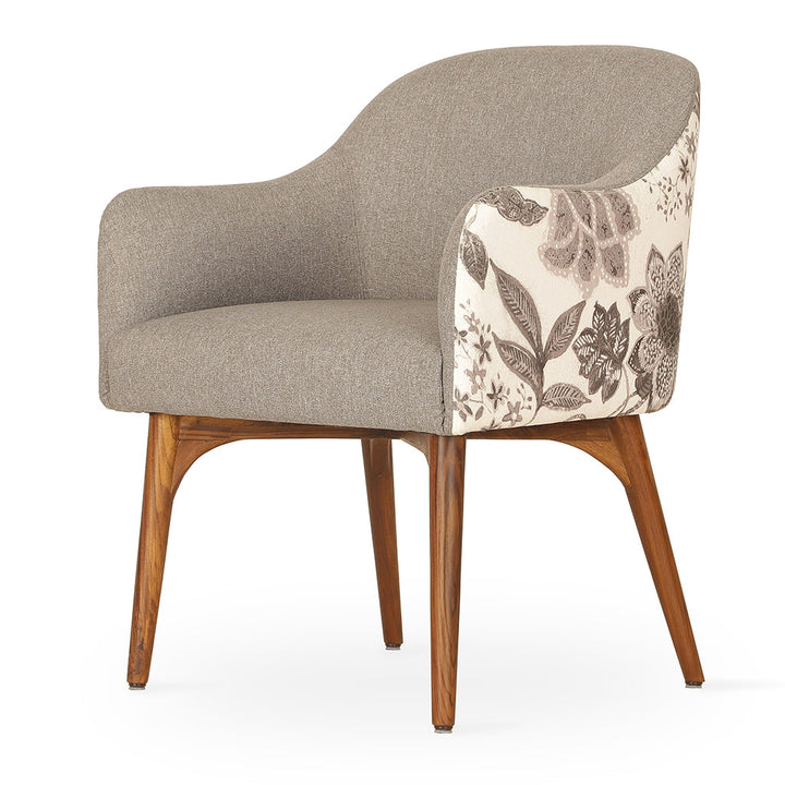 Aavaha - Teak Legs Dining Chair, Dining & Study Chairs - Alankaram