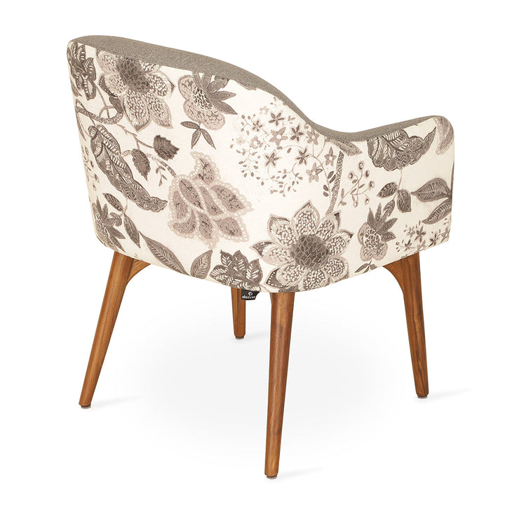 Aavaha - Teak Legs Dining Chair, Dining & Study Chairs - Alankaram