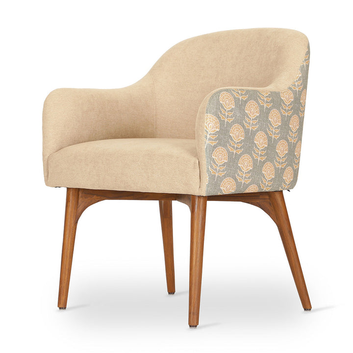 Aavaha - Teak Legs Dining Chair, Dining & Study Chairs - Alankaram