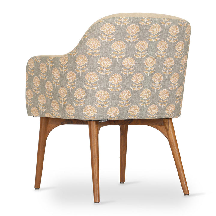 Aavaha - Teak Legs Dining Chair, Dining & Study Chairs - Alankaram