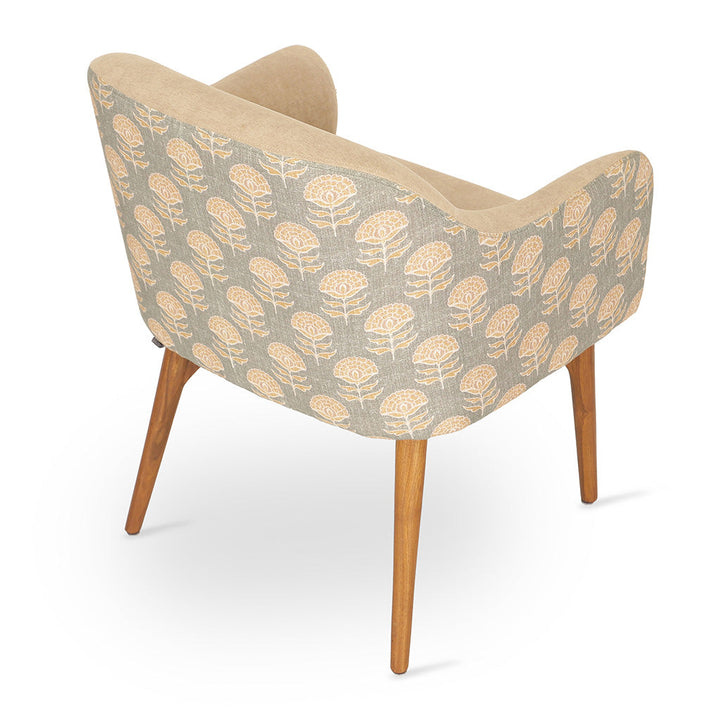 Aavaha - Teak Legs Dining Chair, Dining & Study Chairs - Alankaram