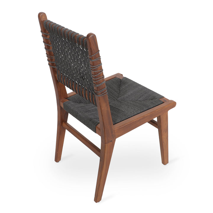 Asandi - Teakwood with Full Cotton Rope