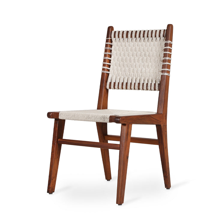 Asandi - Teakwood with Full Cotton Rope