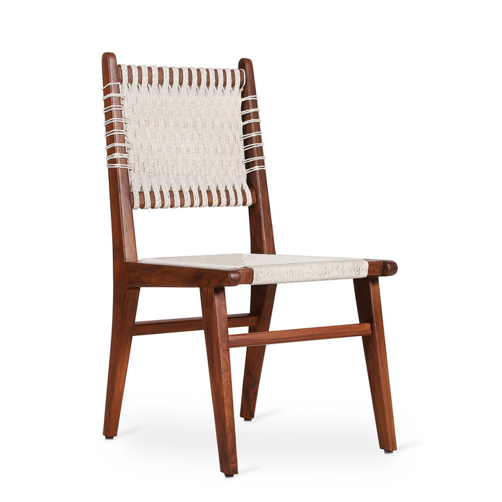 Asandi - Teakwood with Full Cotton Rope