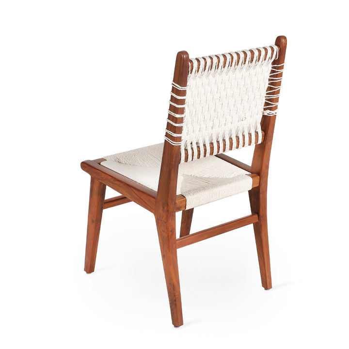 Asandi - Teakwood with Full Cotton Rope