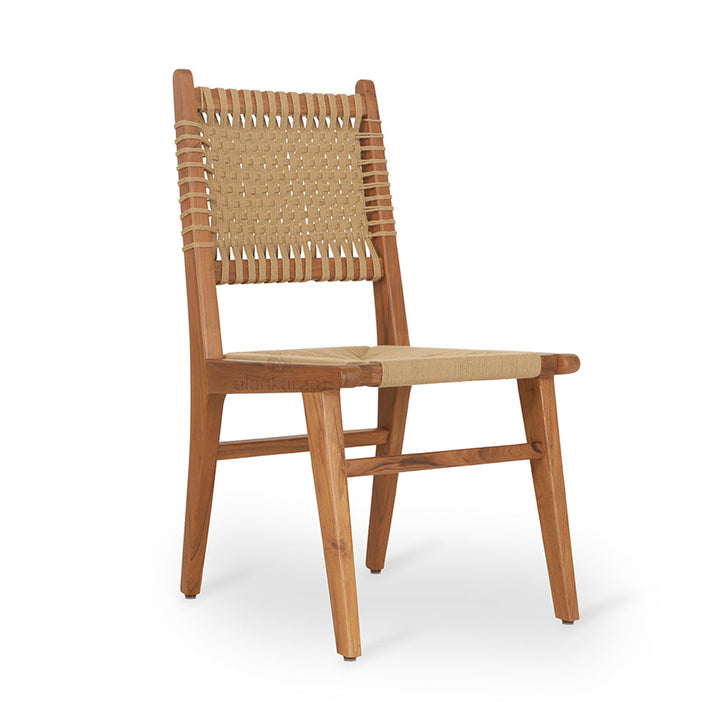 Asandi - Teakwood with Full Cotton Rope