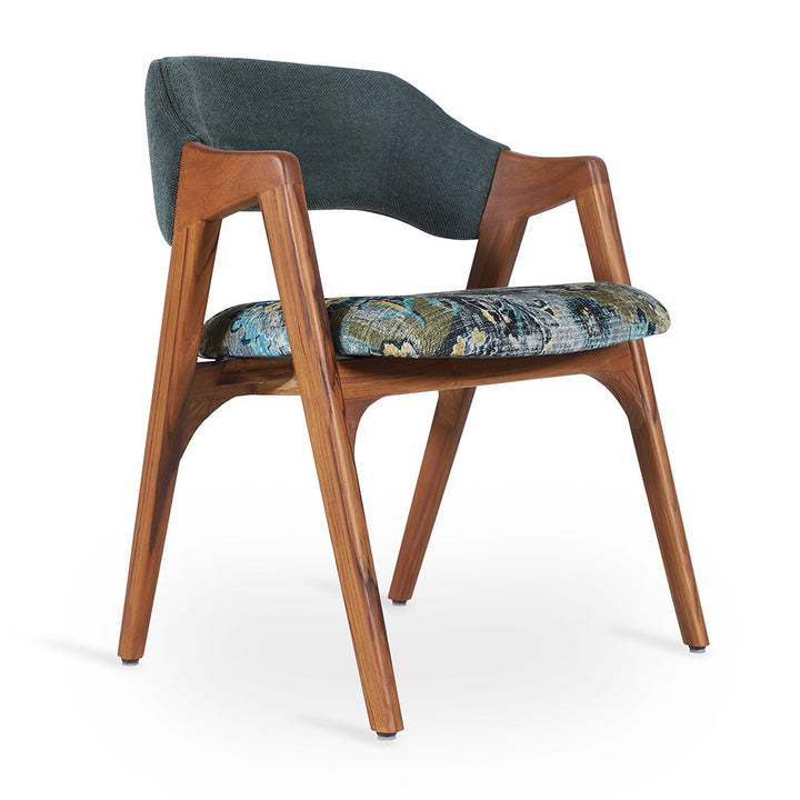 Ikkita - Teak Dining Chair, Dining & Study Chairs - Alankaram