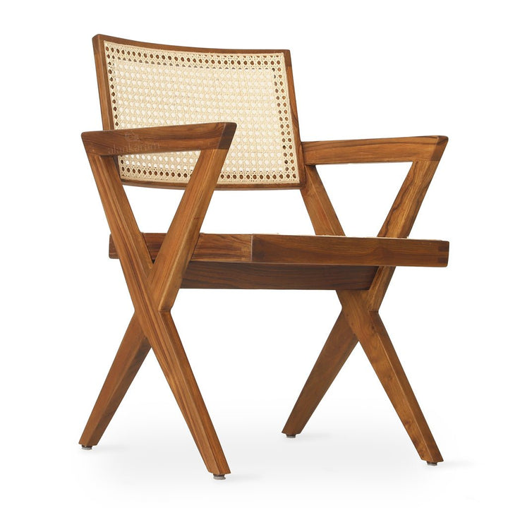 Jeanneret - Teakwood Dining / Office Chair