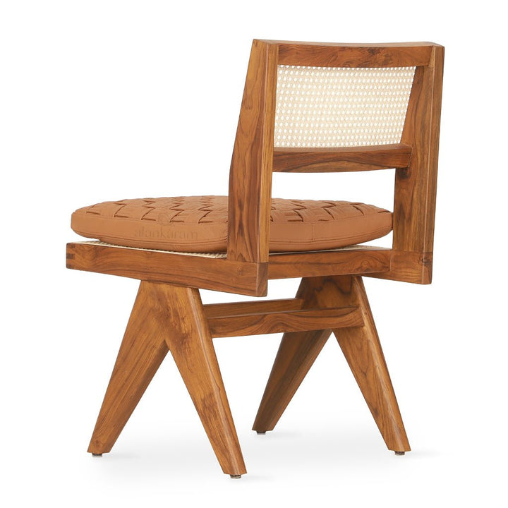 Jeanneret - Teakwood Dining / Office Chair