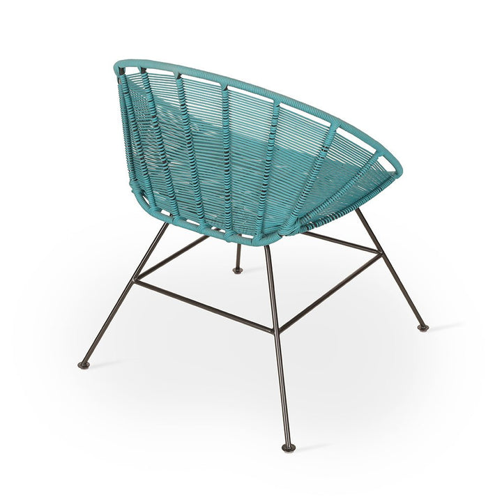 Orgu - Metal Chair with Blue Threads