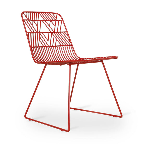 Poro - Metal Chair with Meshwork