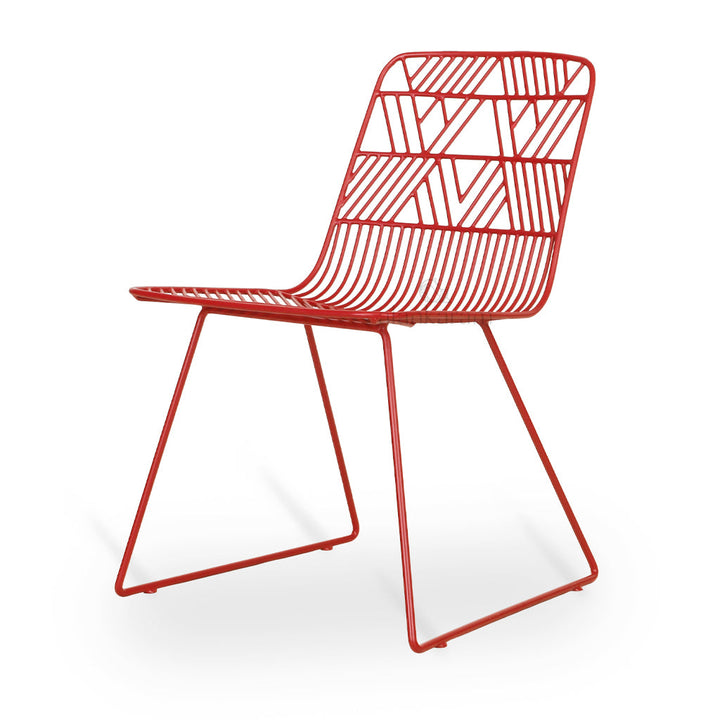 Poro - Metal Chair with Meshwork