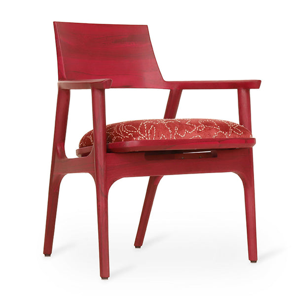 Tuettu - Teak Dining Chair, Stained