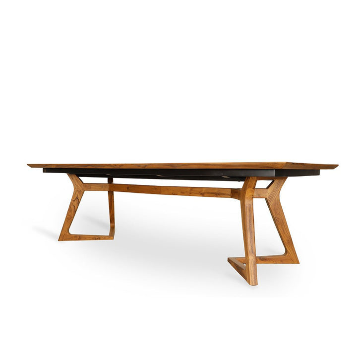 Betona - Wooden top with inlay