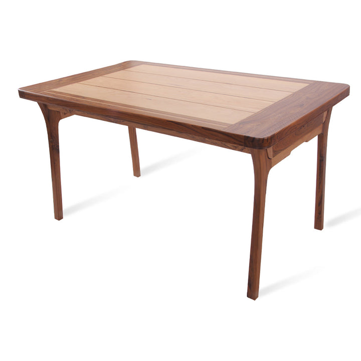 Ibha - Solidwood Dining Table with Teakwood Top