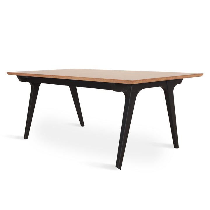 Ike - Solidwood Table with Laminate Top