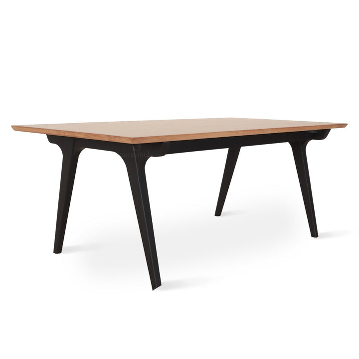 Ike - Solidwood Table with Laminate Top